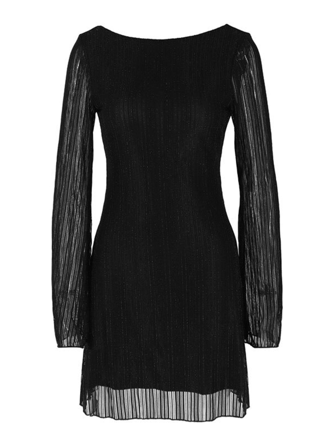 Pretty Toxic Backless Long Sleeve Mini Dress, styling shot