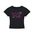Red Flags Cropped T-Shirt