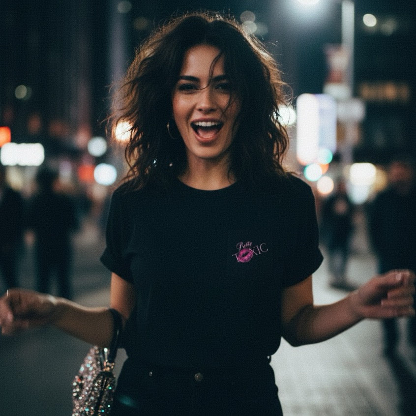 Pretty Toxic Pocket Tee
