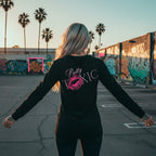 Pretty Toxic Signature Long Sleeve, graphic close-up