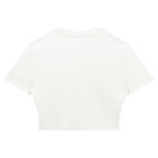 Pretty Toxic Slim Ribbed Crop T-Shirt, styled on a model