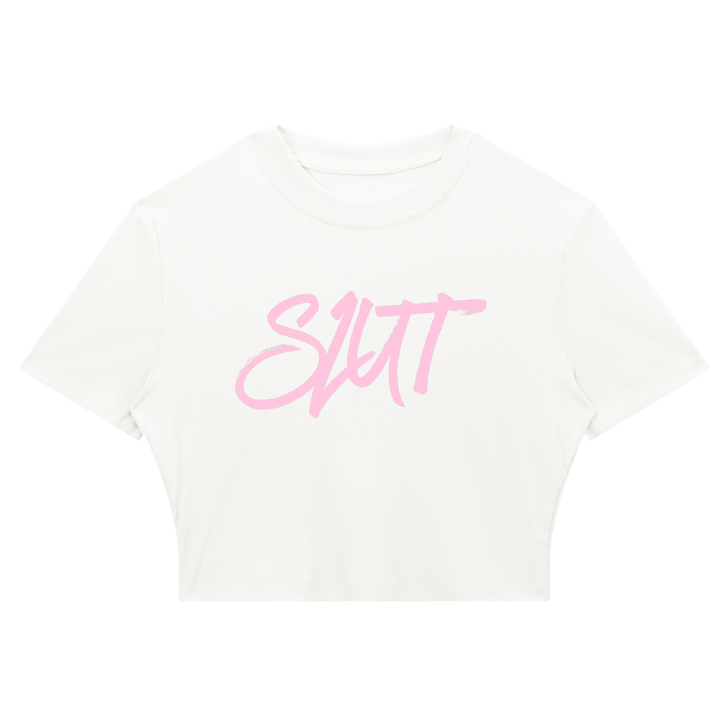 Slut Cropped T-Shirt