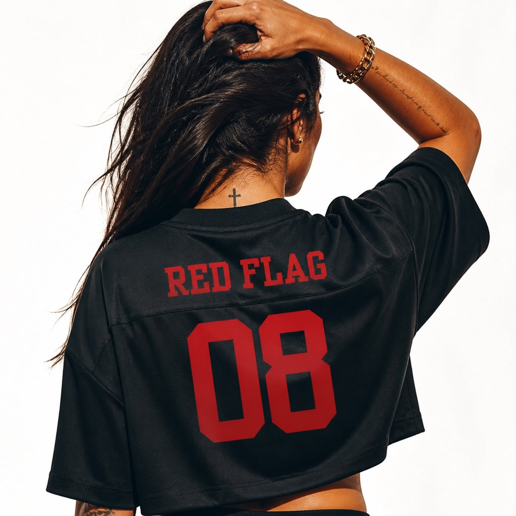 Red Flag Fan Club V-Neck Jersey