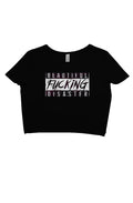 Beautiful fucking Disaster crop top 