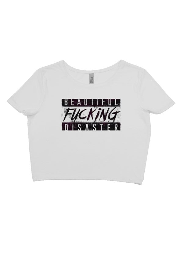 Beautiful fucking Disaster crop top 