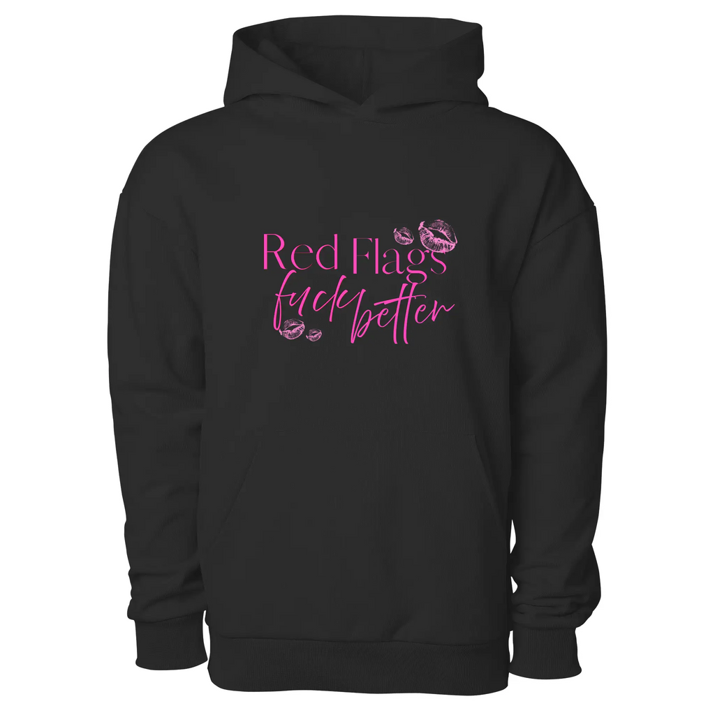 Red Flags Heavyweight Pullover Hood