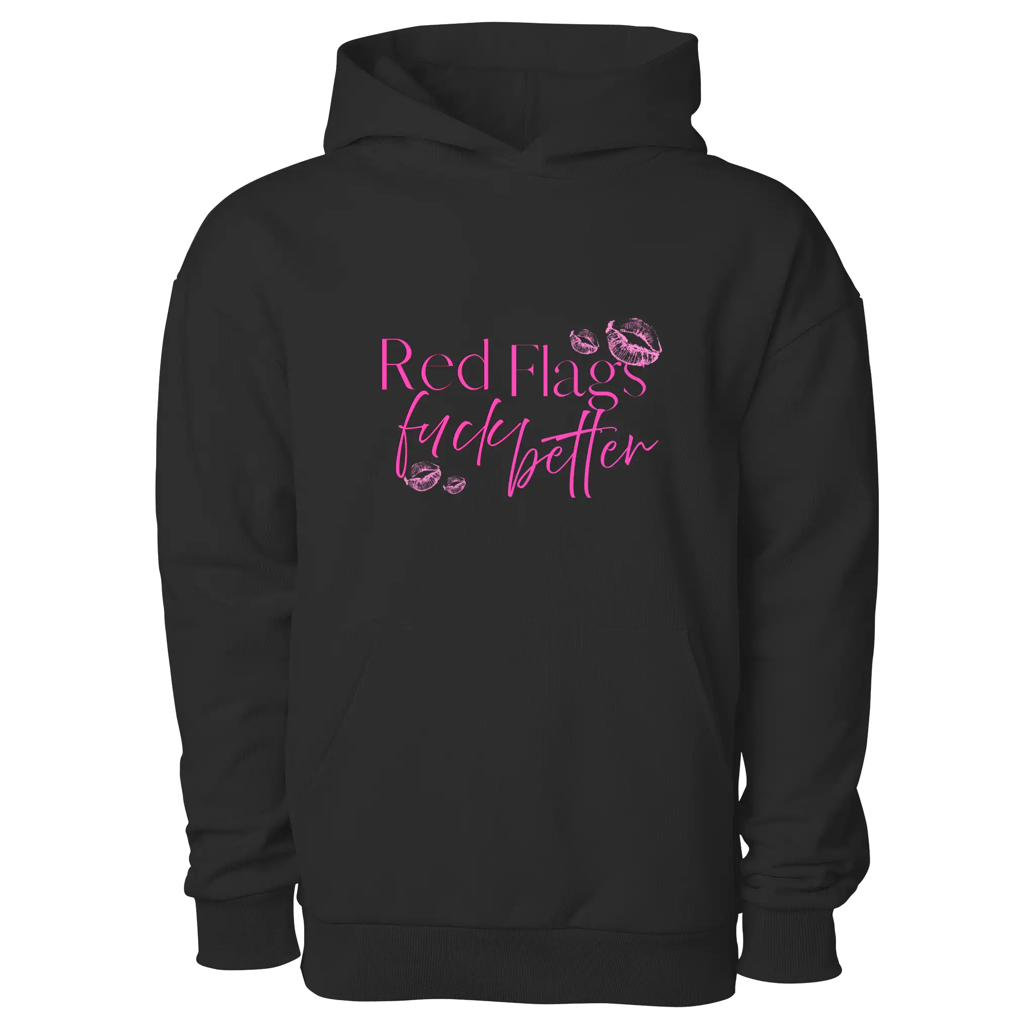 Red Flags Heavyweight Pullover Hood
