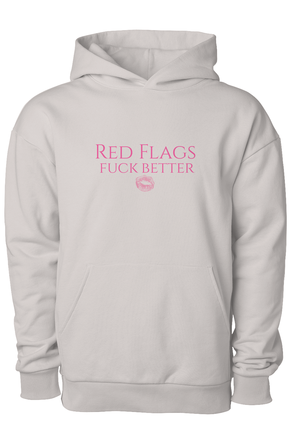 Red Flags Heavyweight Pullover Hoodie