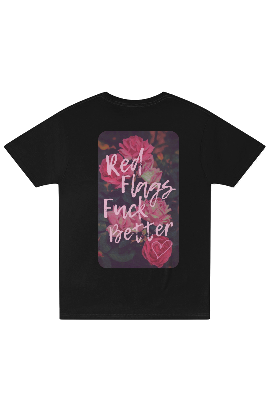 Red Flags Pocket T Shirt