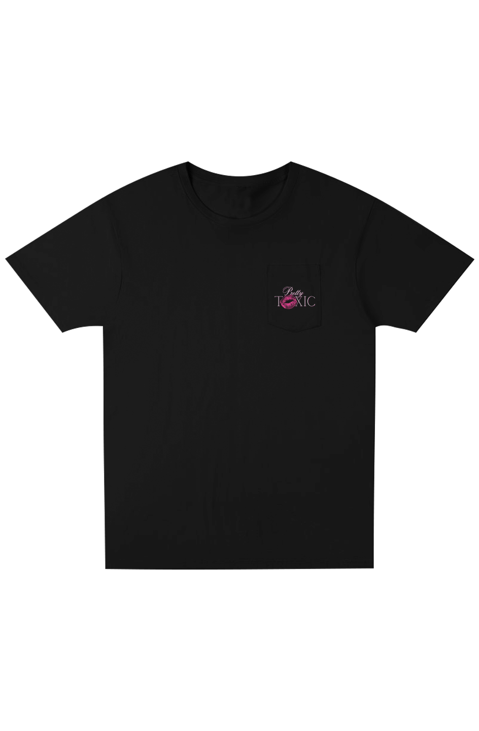 Red Flags Pocket T Shirt