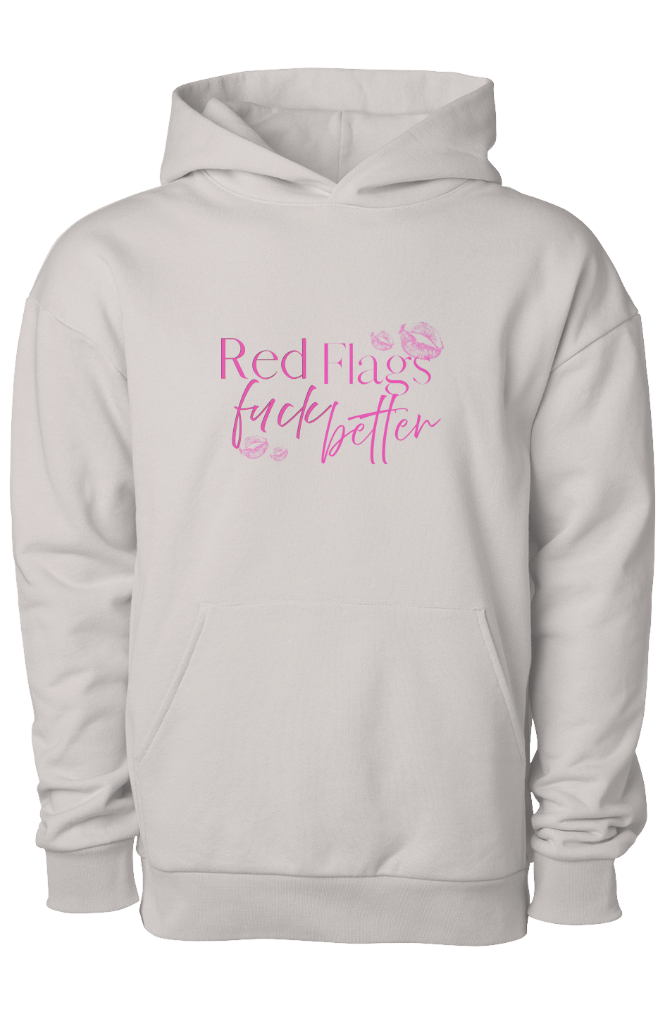 Red Flags Heavyweight Pullover Hoodie