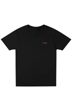 Pretty Toxic Red Flags Pocket T Shirt, back view