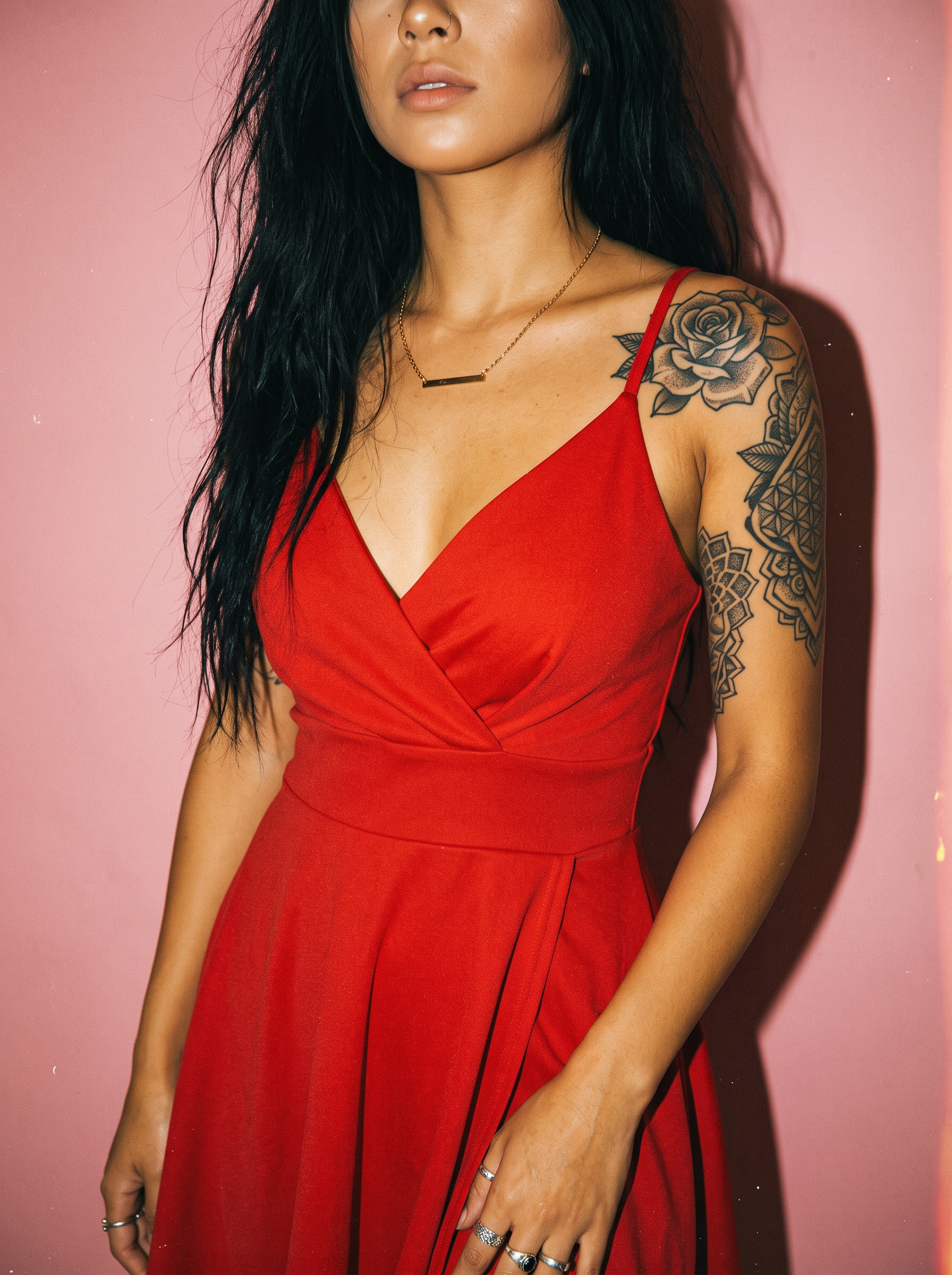 Spaghetti Strap Mini Dress