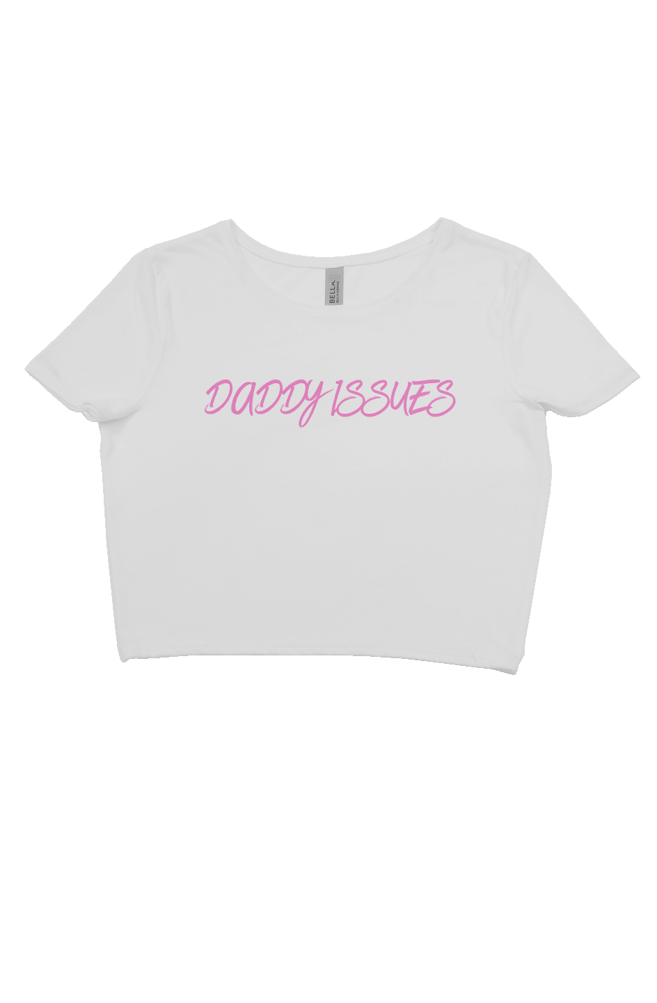 Daddy Issues Cropped Baby Tee