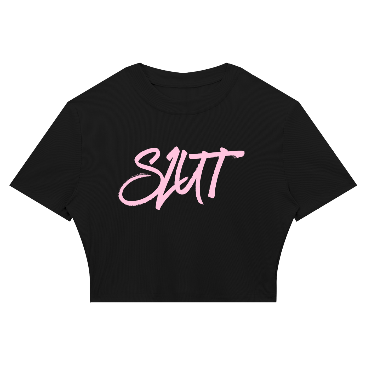 Slut Cropped Baby Tee