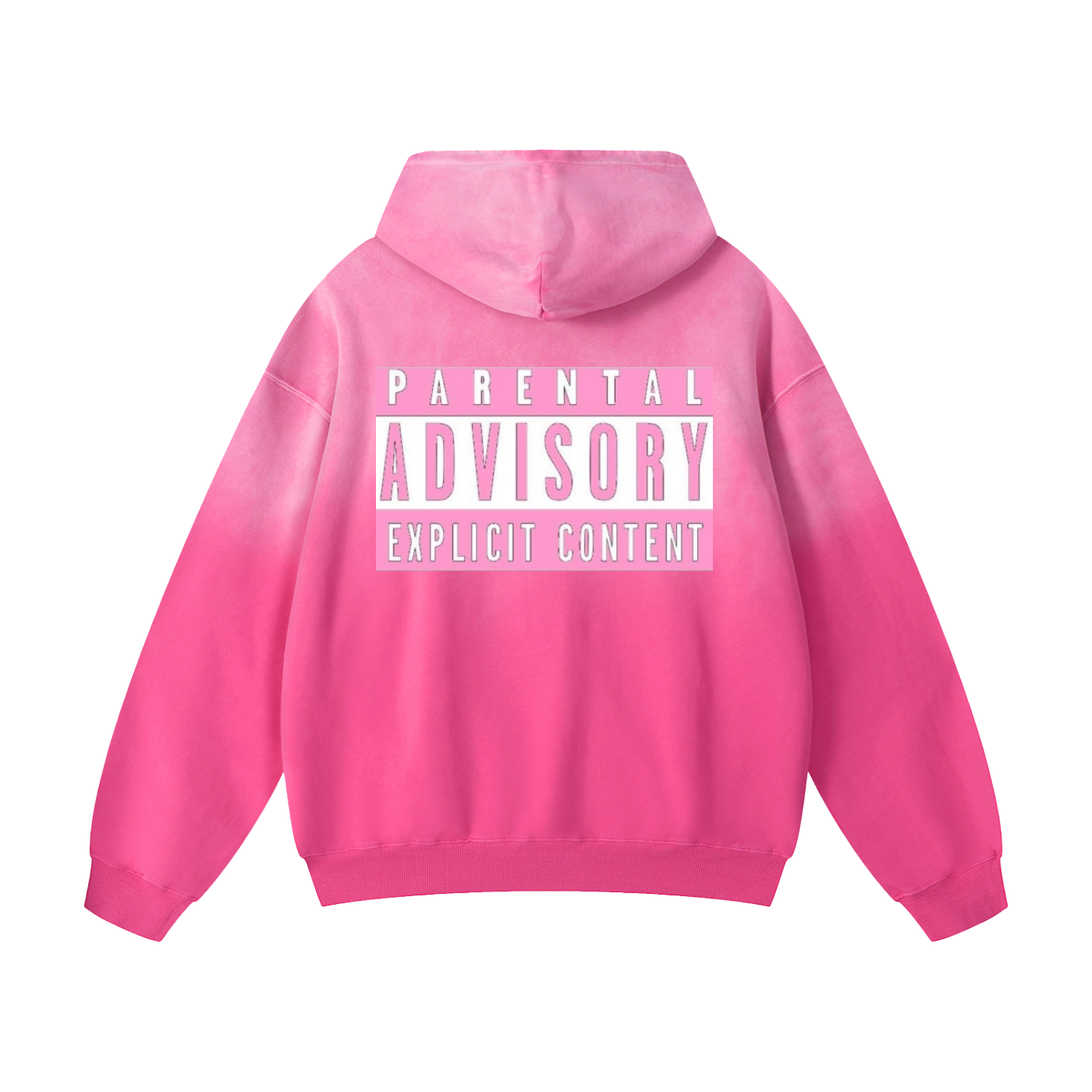 Parental Advisory Oversized Hoodie