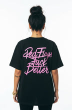 Pretty Toxic Red Flags Pocket T Shirt, side view