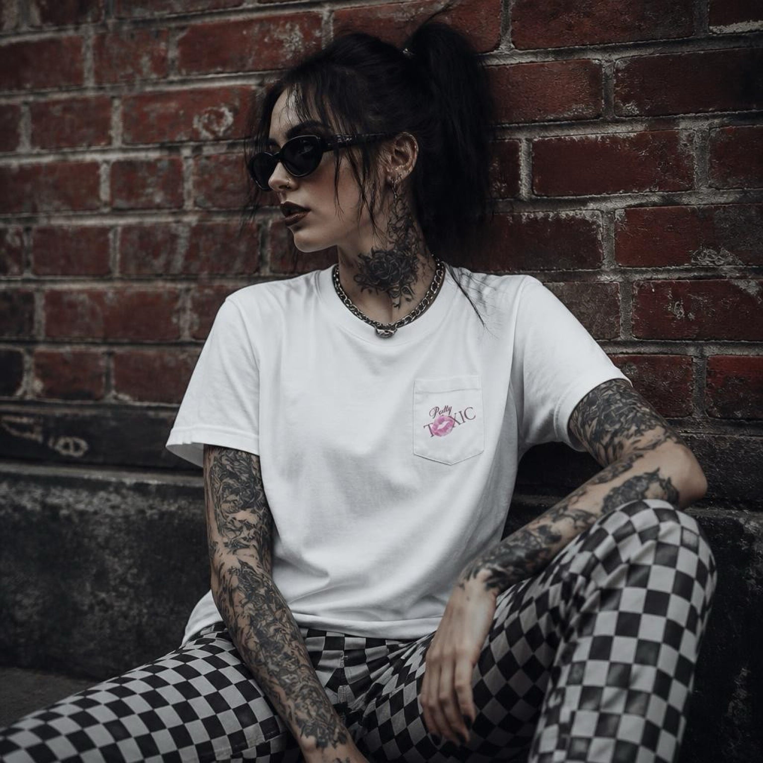 Pretty Toxic Pocket Tee