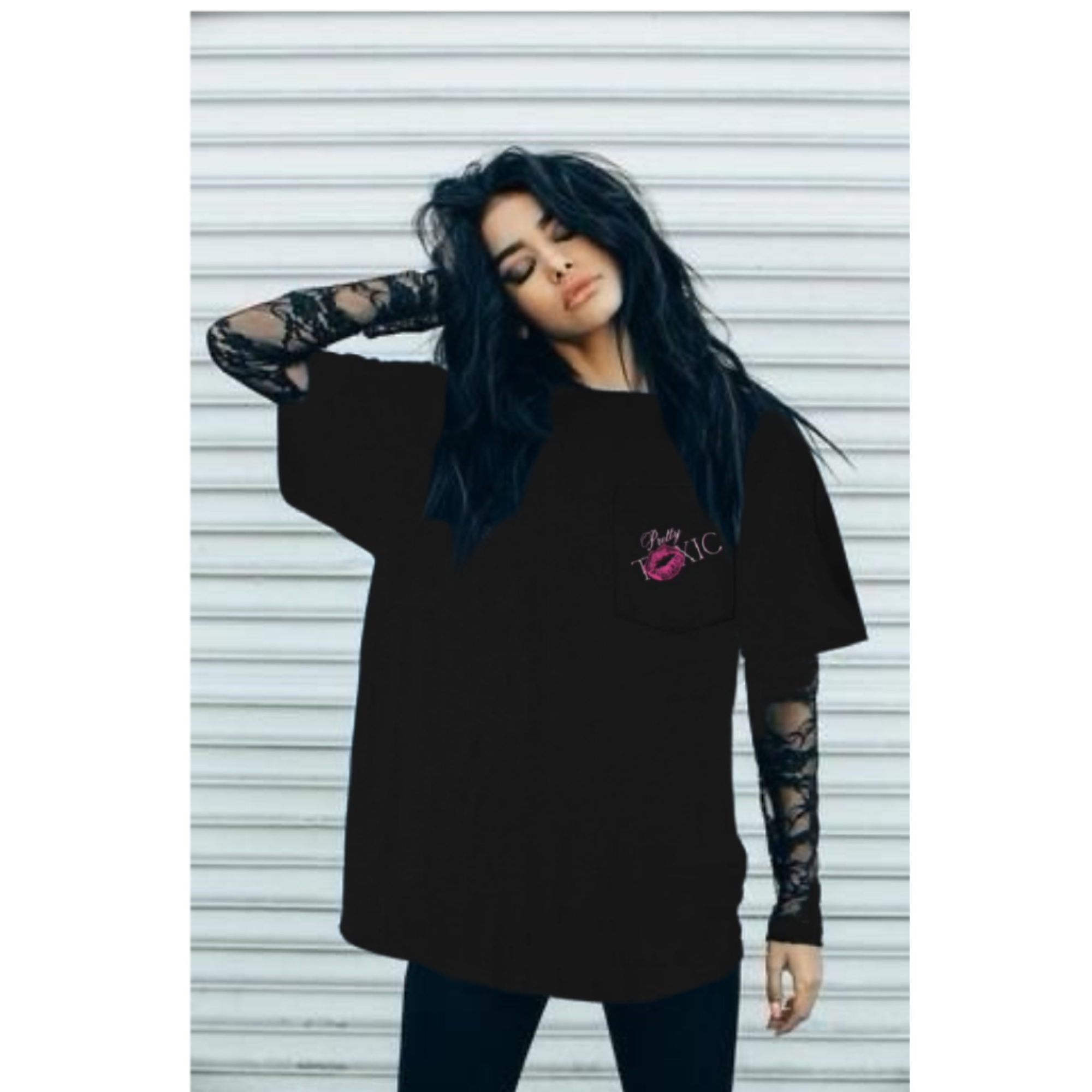 Pretty Toxic Pocket Tee