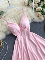 Pretty Toxic Spaghetti Strap Mini Dress, side view