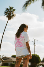 Pretty Toxic Red Flags Pocket T Shirt, full outfit shot