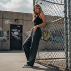 Pretty Toxic Bitch Waist Sweatpants, full outfit shot