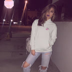 Pretty Toxic Signature Hoodie in black — front view