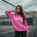 Pretty Toxic Daddy Issues Hoodie, detail of the print