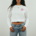 Pretty Toxic Signature Long Sleeve in black, long-sleeve top — front view