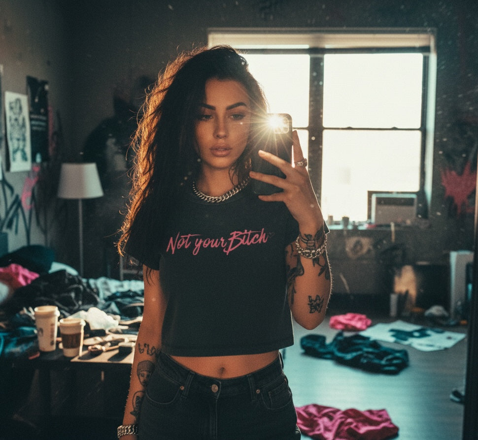 Not Your B*tch Crop Top