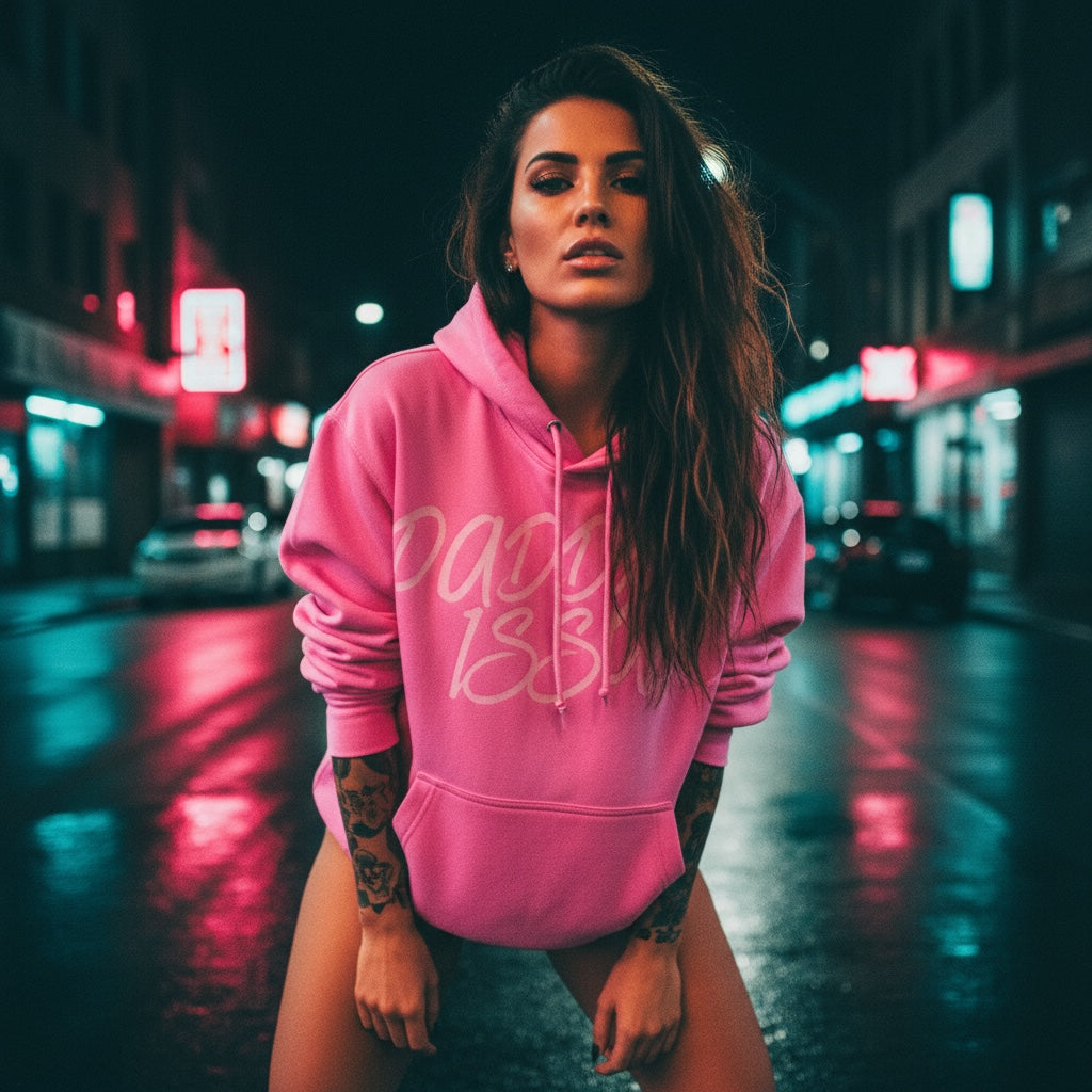 Pretty Toxic Daddy Issues Hoodie, front view