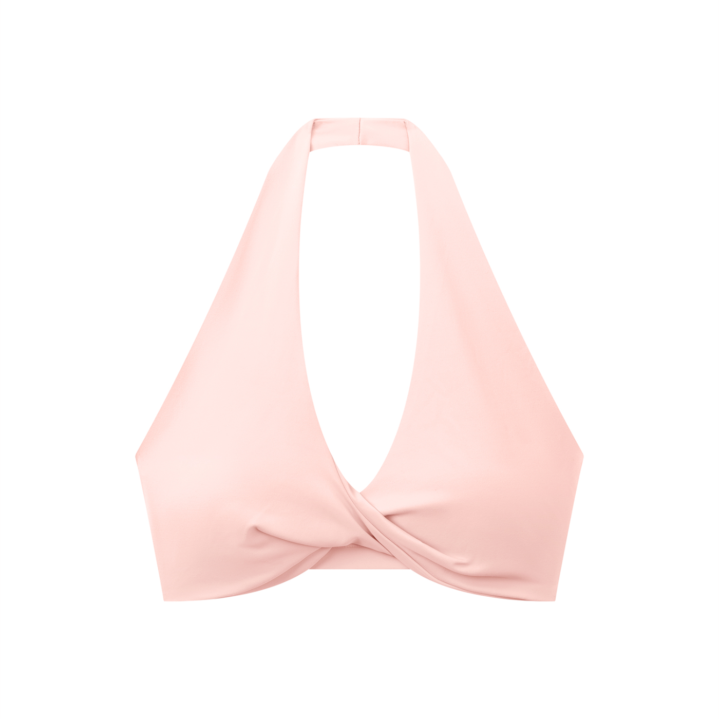 Toxic Baby Pleated Halter Sports Bra