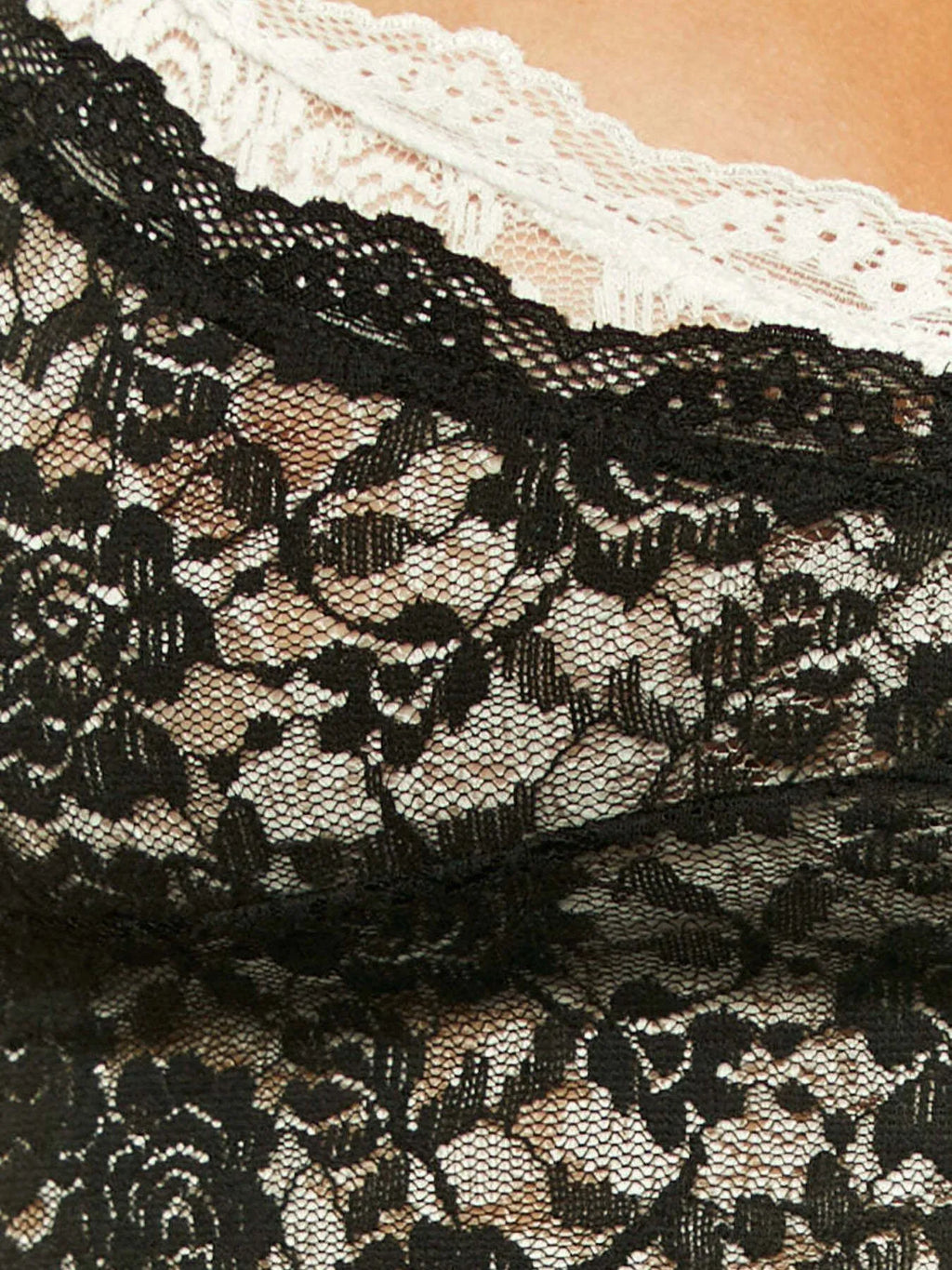 Pretty Toxic Lace Trim Cami Mini Dress, full-length shot