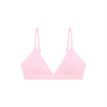 Cropped V-Neck Sports Bra