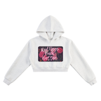 Red Flags Cropped Hoodie