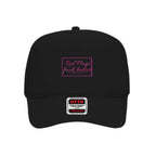 Pretty Toxic Red Flags F*ck Better Trucker Hat, graphic close-up